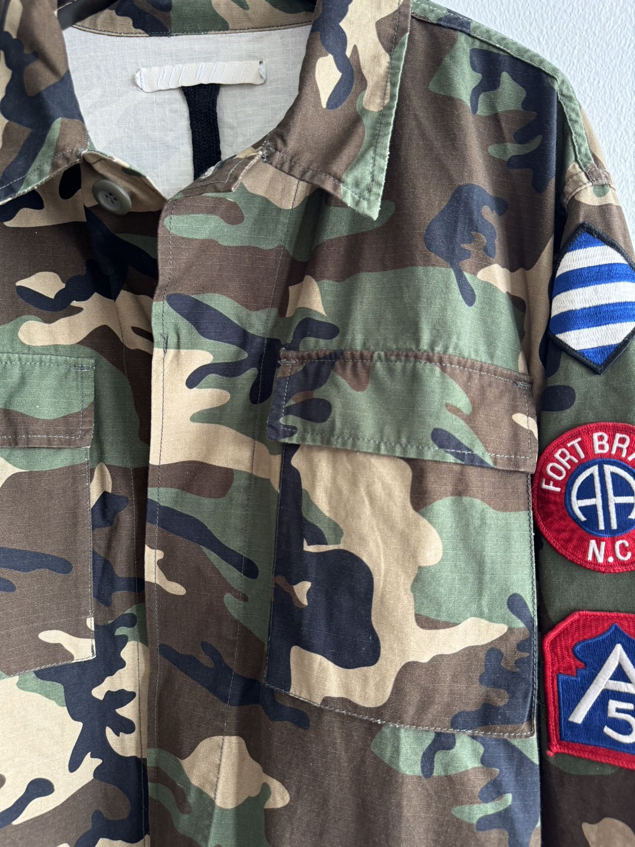 Off-White Off-White Virgil Abloh Vintage Camouflage Jacket Size US XL / EU 56 / 4 - 5 Thumbnail