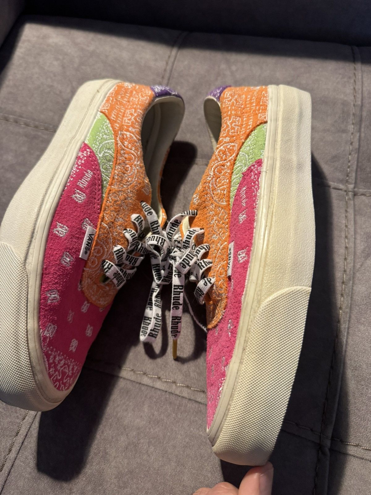 Rhude × Vans VANS x RHUDE sneakers shoes size US8 study all photos descri Size US 8 / EU 41 - 8 Thumbnail