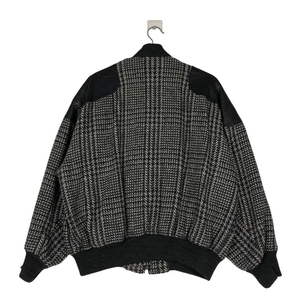 Issey Miyake 🔥VINTAGE 80’s WOOL HERRINGBONE BOMBER JACKET ISSEY MIYAKE Size US M / EU 48-50 / 2 - 10 Thumbnail