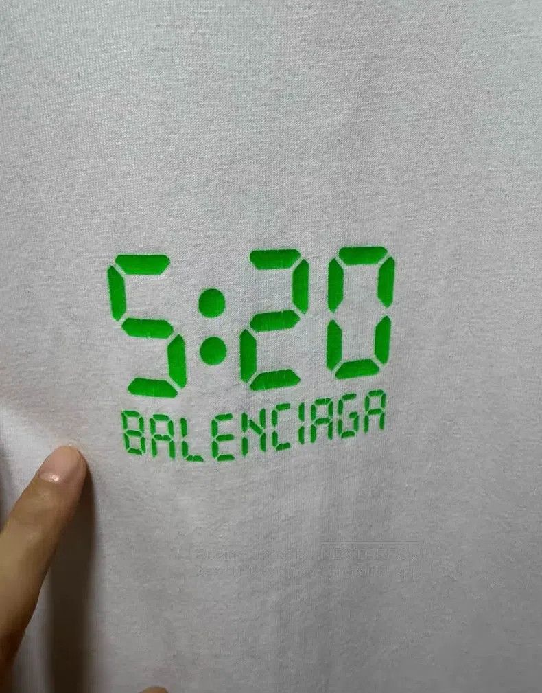 Balenciaga Balenciaga 520 round neck loose short sleeve Size US XS / EU 42 / 0 - 2 Thumbnail