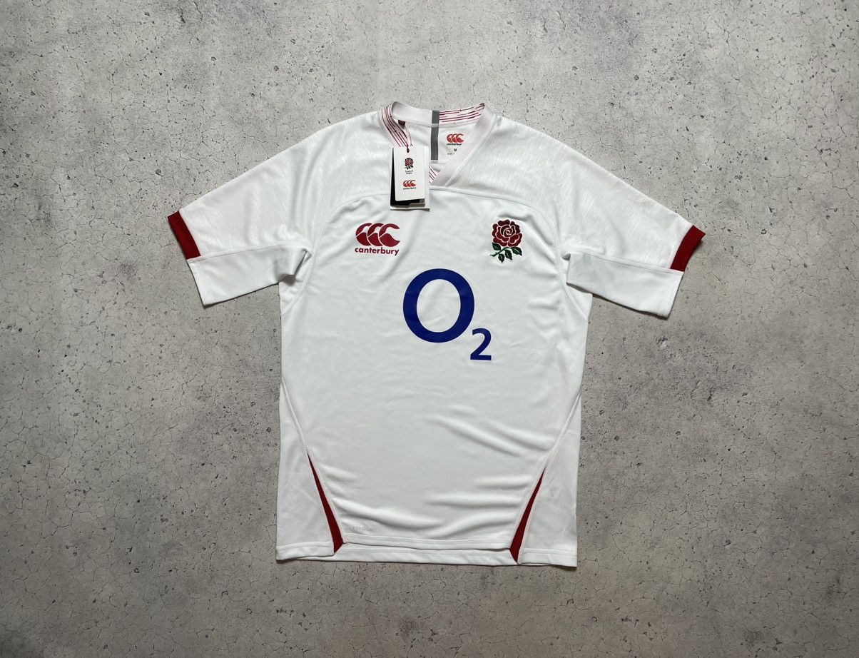 Canterbury of New Zealand × Vintage New Jersey Canterbury England Rugby League O2 Blokecore Size US M / EU 48-50 / 2 - 1 Thumbnail