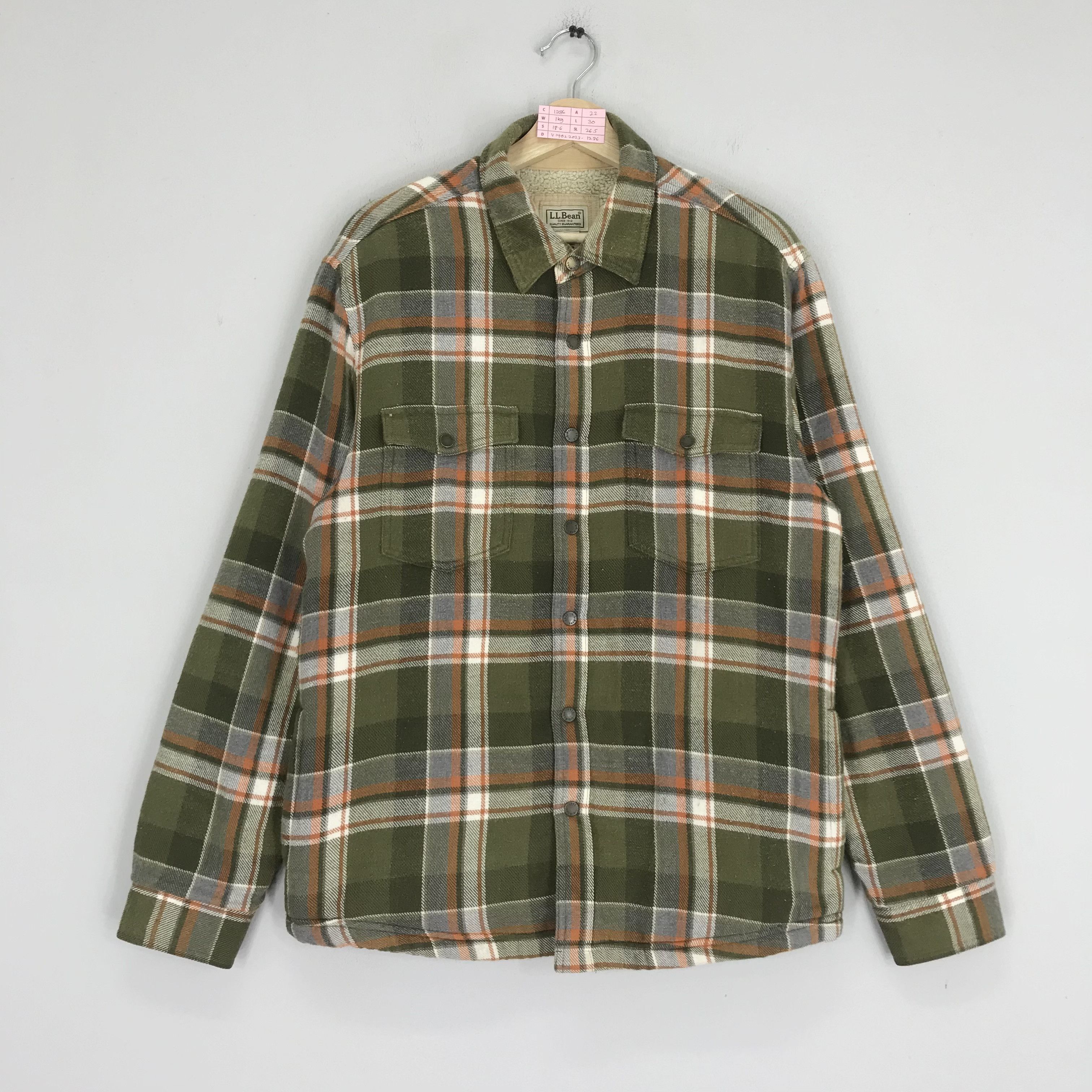 L.L. Bean Vintage LL Bean Checkered Buttondown - 1286 Size US L / EU 52-54 / 3 - 1 Thumbnail