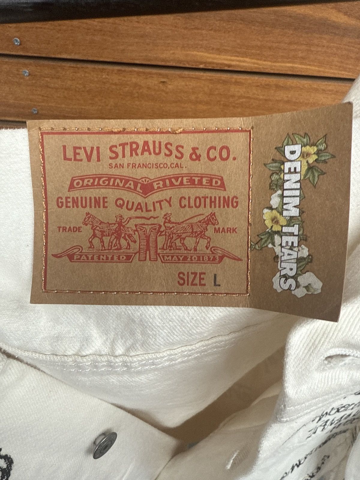 Levi's × Stussy Stüssy x Denim Tears x Our Legacy TTL Denim Jacket Size US L / EU 52-54 / 3 - 3 Thumbnail
