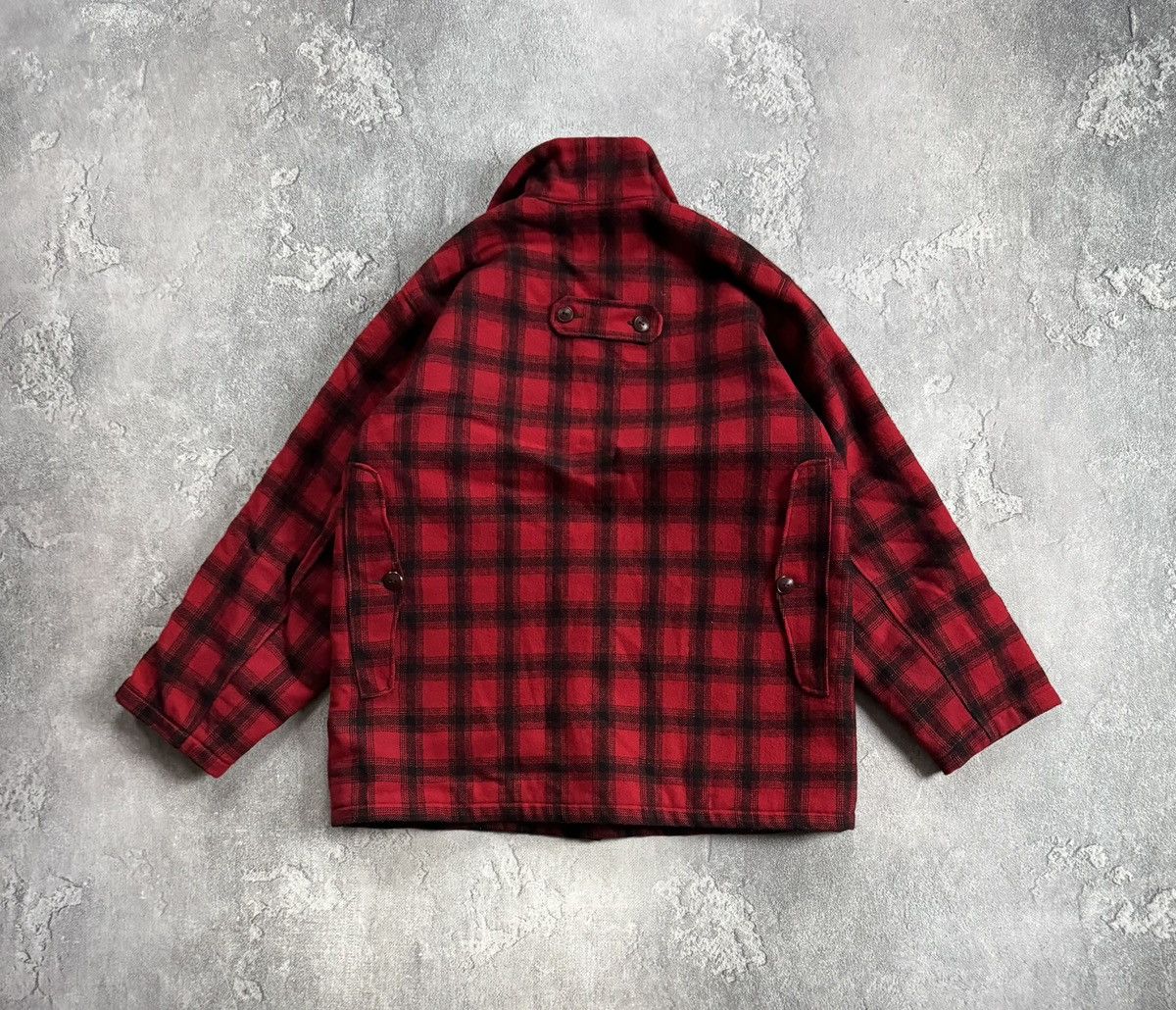 Woolrich Woolen Mills Woolrich 44size Plaid Buffalo Flannel Jacket Coat 80s 90s Size US XL / EU 56 / 4 - 13 Thumbnail