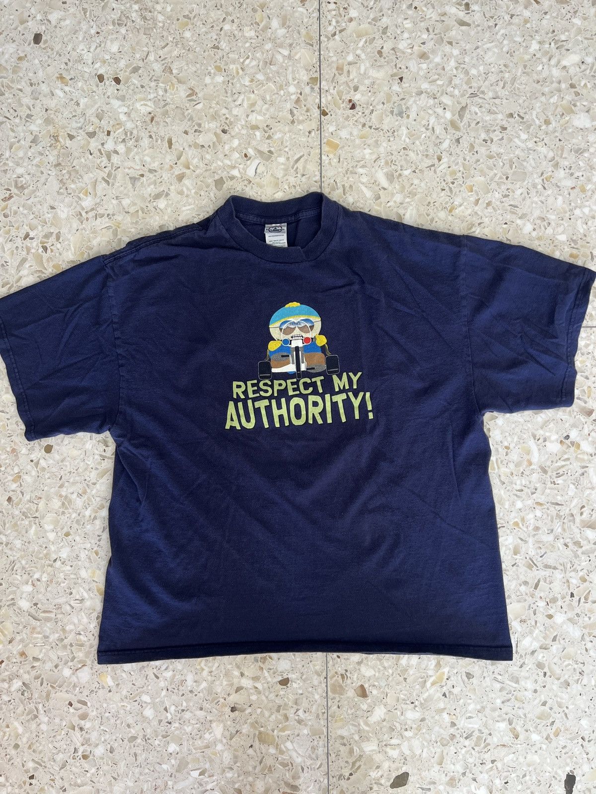 Delta Cartman South Park respect authority Cartoon Tv XL 90s Y2K Size US XL / EU 56 / 4 - 1 Thumbnail