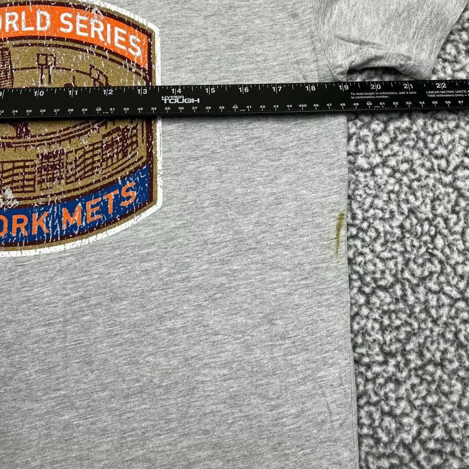Mitchell & Ness New York Mets Shirt Women Gray Short Sleeve Crew Neck M Size M / US 6-8 / IT 42-44 - 4 Thumbnail