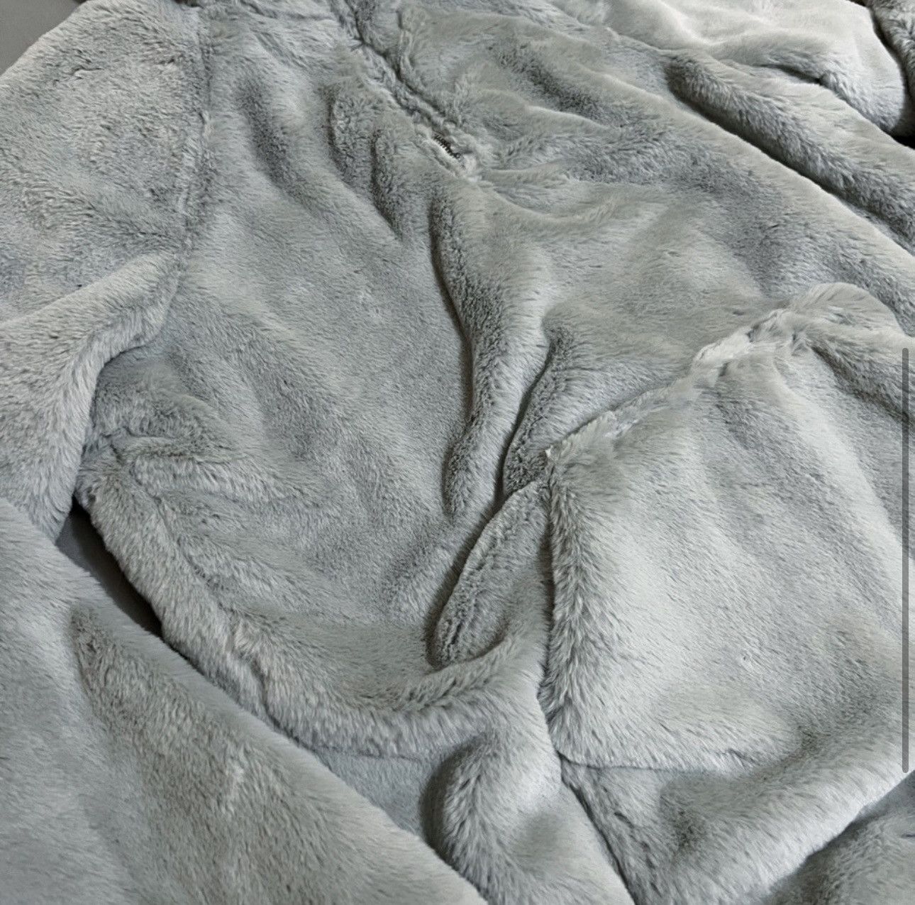 Vintage Sherpa Pullover quarter Q Zip Sweater jacket Listicle hoodie Size S / US 4 / IT 40 - 5 Thumbnail