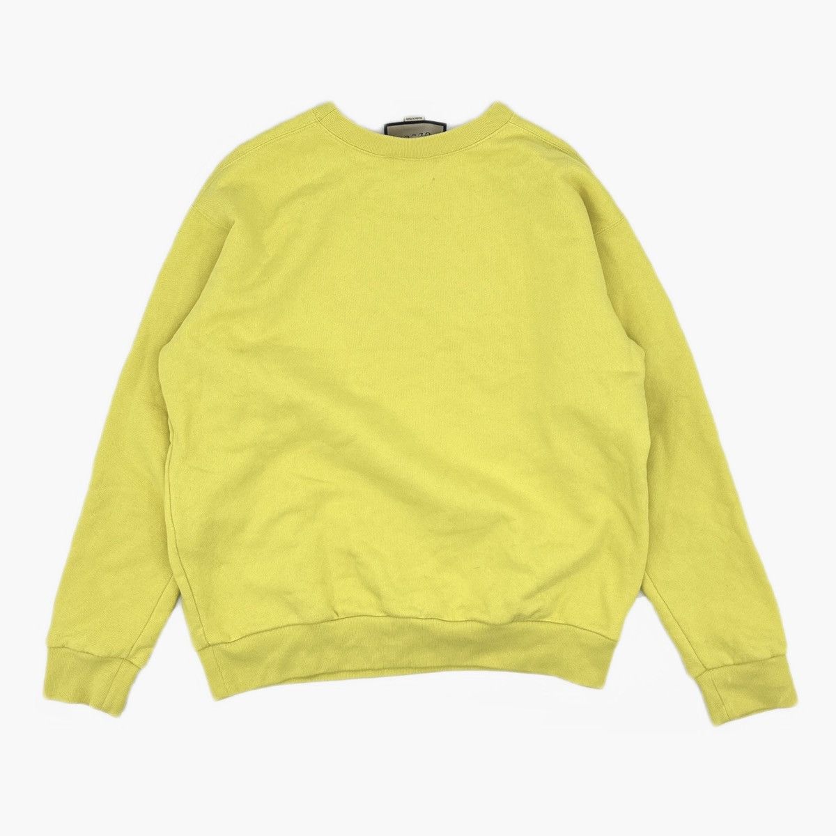 Gucci Gucci Lemon Logo Sweatshirt - Lime Yellow Size US XS / EU 42 / 0 - 2 Thumbnail