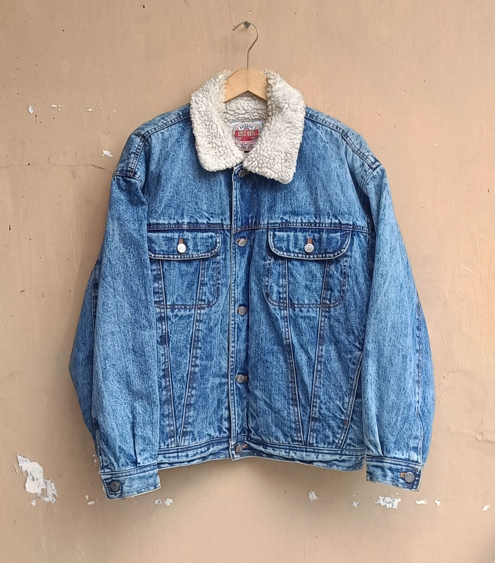Vintage Anecdote vintage tracker denim jacket Size US L / EU 52-54 / 3 - 1 Thumbnail