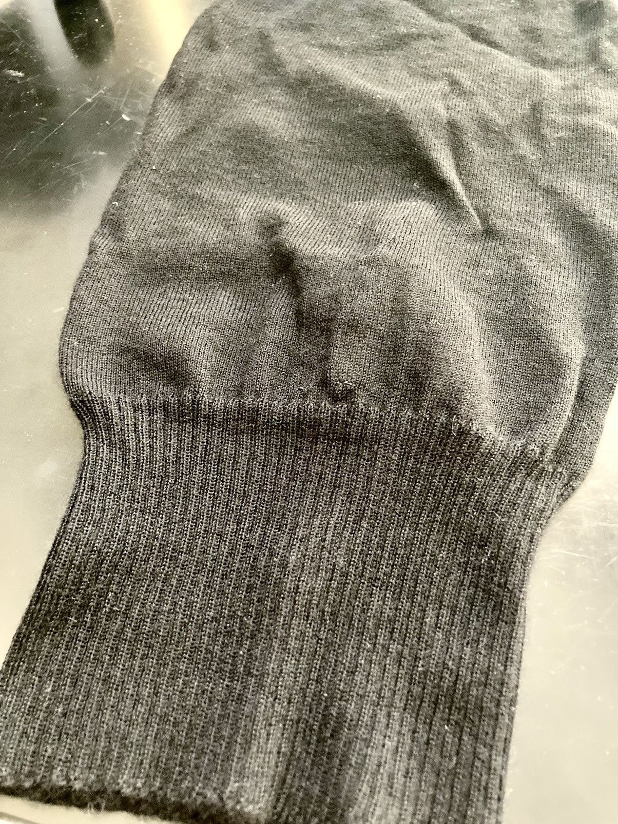 Rick Owens F/W 22 "STROBE" Cashmere Skull Balaclava Hat Rick Owens Size ONE SIZE - 8 Thumbnail