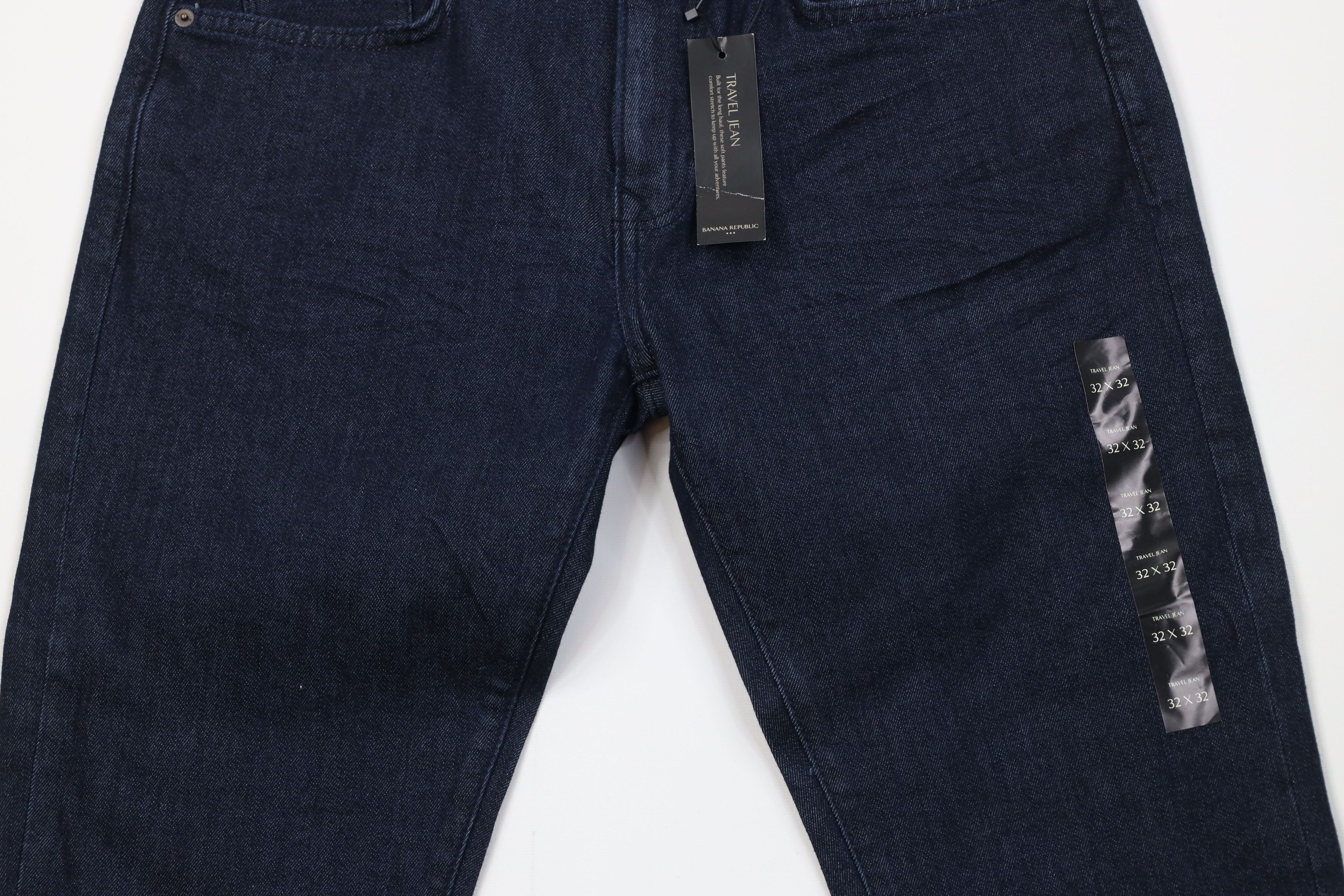 Banana Republic New Banana Republic Stretch Travel Denim Jeans Indigo Blue Size US 32 / EU 48 - 3 Thumbnail