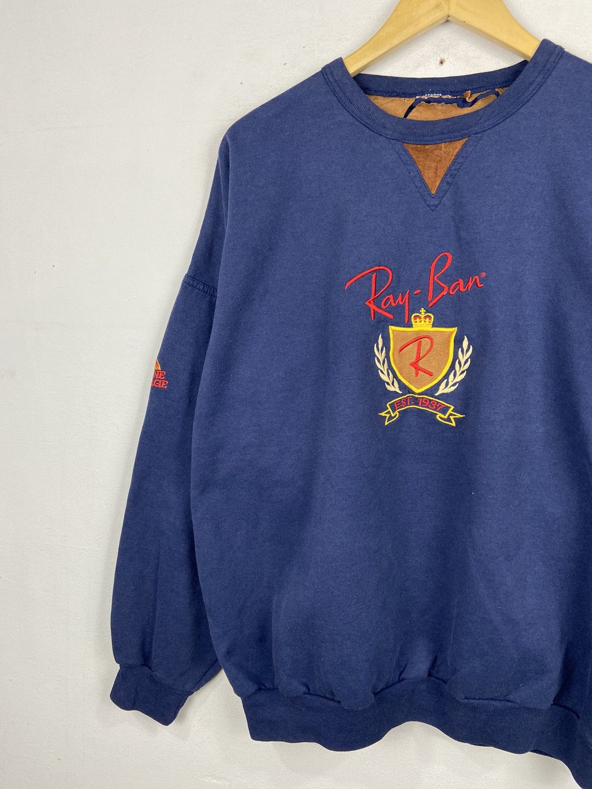Other × RayBan × Vintage RARE!! Rayban 90s SWEATSHIRT Size US L / EU 52-54 / 3 - 2 Thumbnail