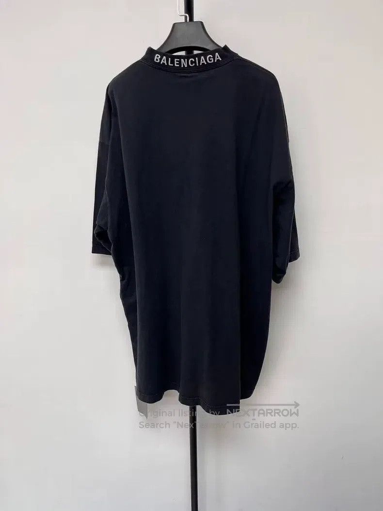 Balenciaga Balenciaga Letter Heart Print Short Sleeve T-Shirt Size US M / EU 48-50 / 2 - 2 Thumbnail