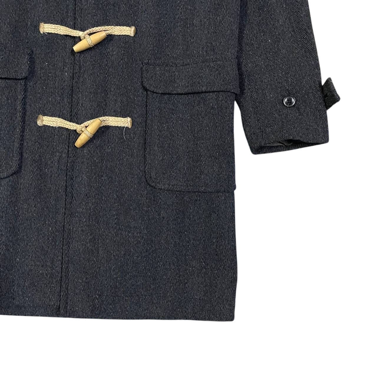 Yohji Yamamoto Vintage Ined Homme Yohji Yamamoto Wool Duffle Coat Size US M / EU 48-50 / 2 - 4 Thumbnail