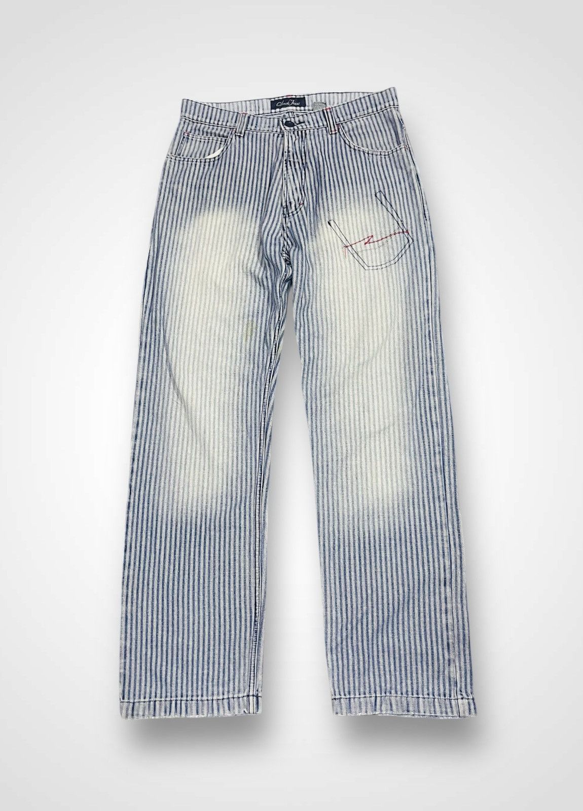 Clench × Jean Clench Hickory Jeans (14) Size US 36 / EU 52 - 1 Thumbnail