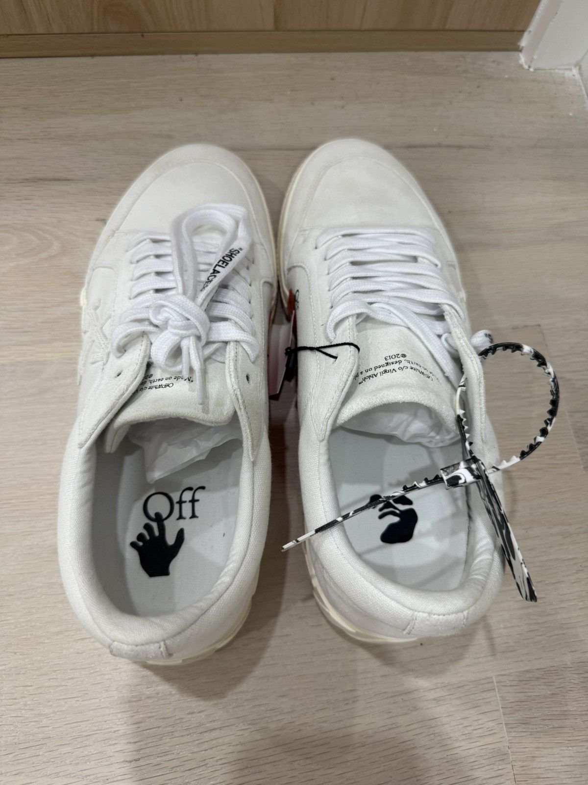 Off-White Off White ‘Vulcanized Sole’ Size US 12 / EU 45 - 2 Thumbnail
