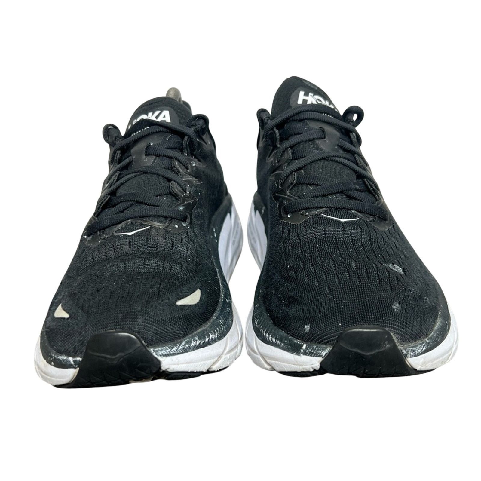 Hoka Hoka One One Clifton 8 Shoes Black White Running Women Size US 9 / IT 39 - 5 Thumbnail