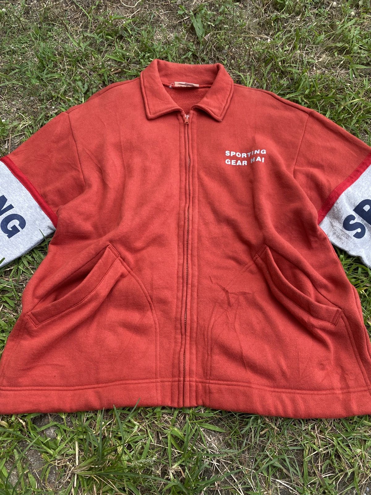 Hai Sporting Gear Vintage Sporting Gear Hai By Issey Miyake Pullover Sweater Size US L / EU 52-54 / 3 - 3 Thumbnail