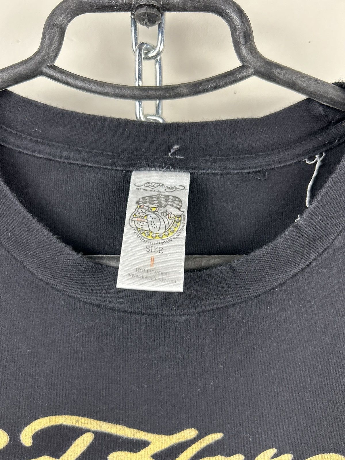 Ed Hardy Vintage Ed Hardy by Christian Audigier Tiger Logo Tee Size US L / EU 52-54 / 3 - 3 Thumbnail