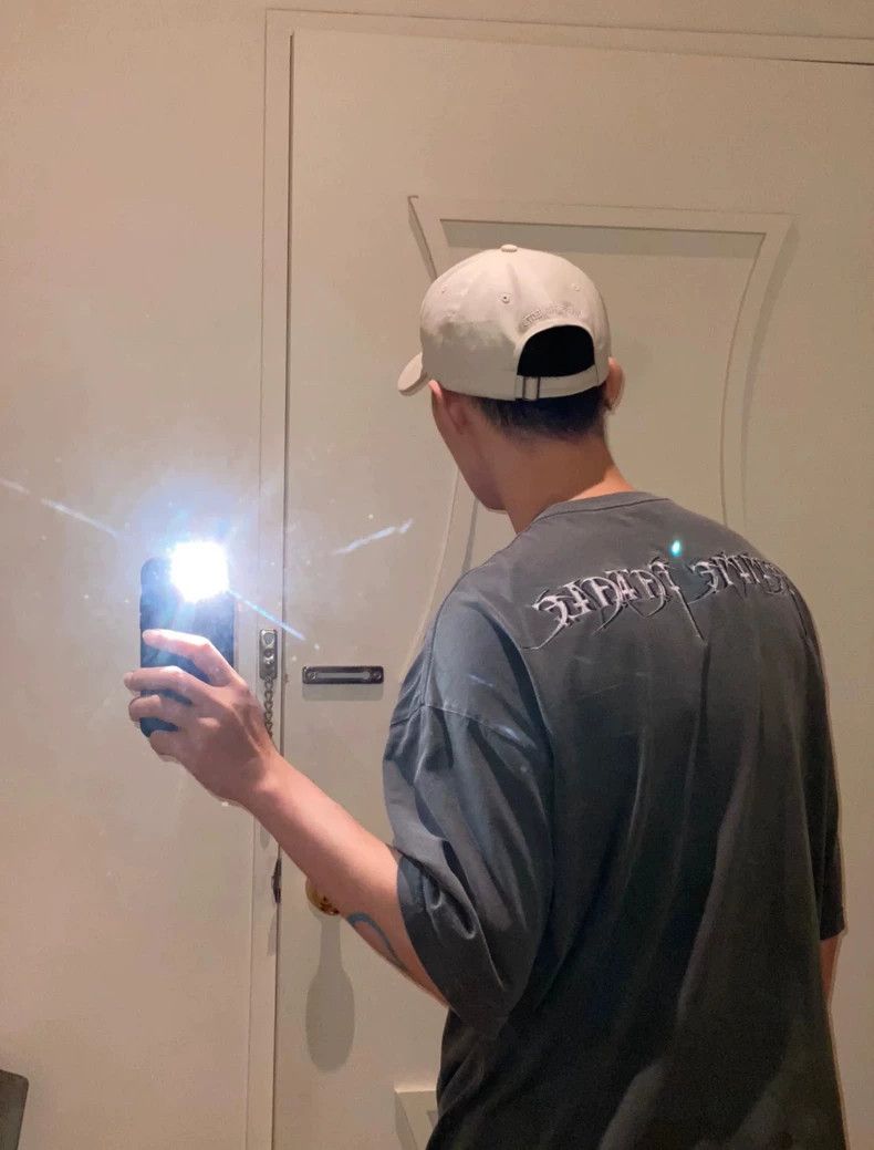 Balenciaga Balenciaga Charcoal back embroidered monogram short sleeve Size US XS / EU 42 / 0 - 8 Thumbnail