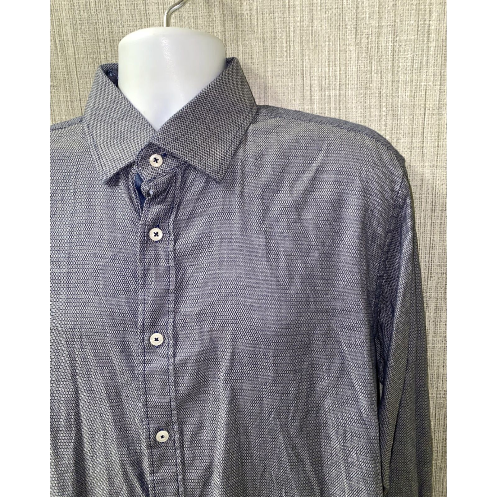 English Laundry English Laundry Mens Blue Long Sleeve Button-Down Shirt Size XL User: English Laundry Mens Blue Long Sleeve Button-Down Shirt Size XL Size US XL / EU 56 / 4 - 2 Thumbnail