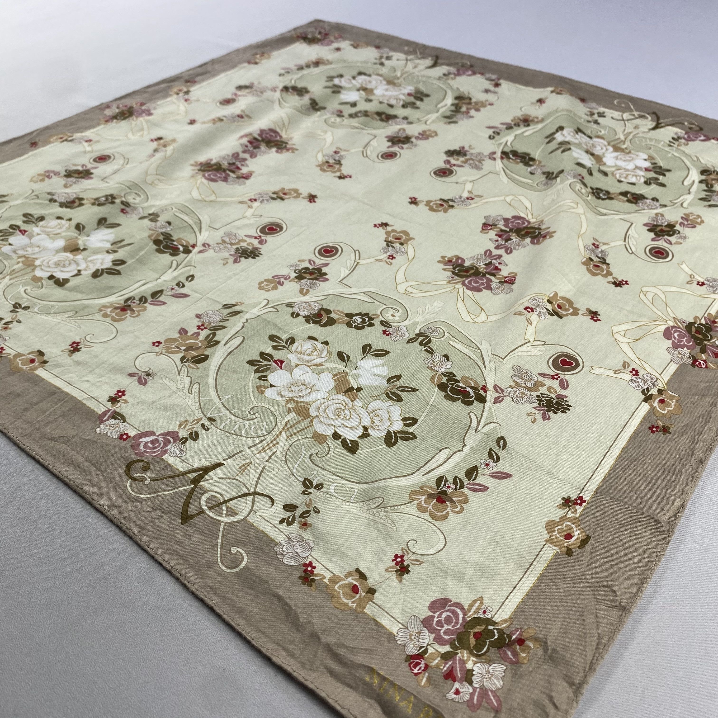 Vintage Nina Ricci Bandana/ Handkerchief / Neckerchief Size ONE SIZE - 4 Thumbnail