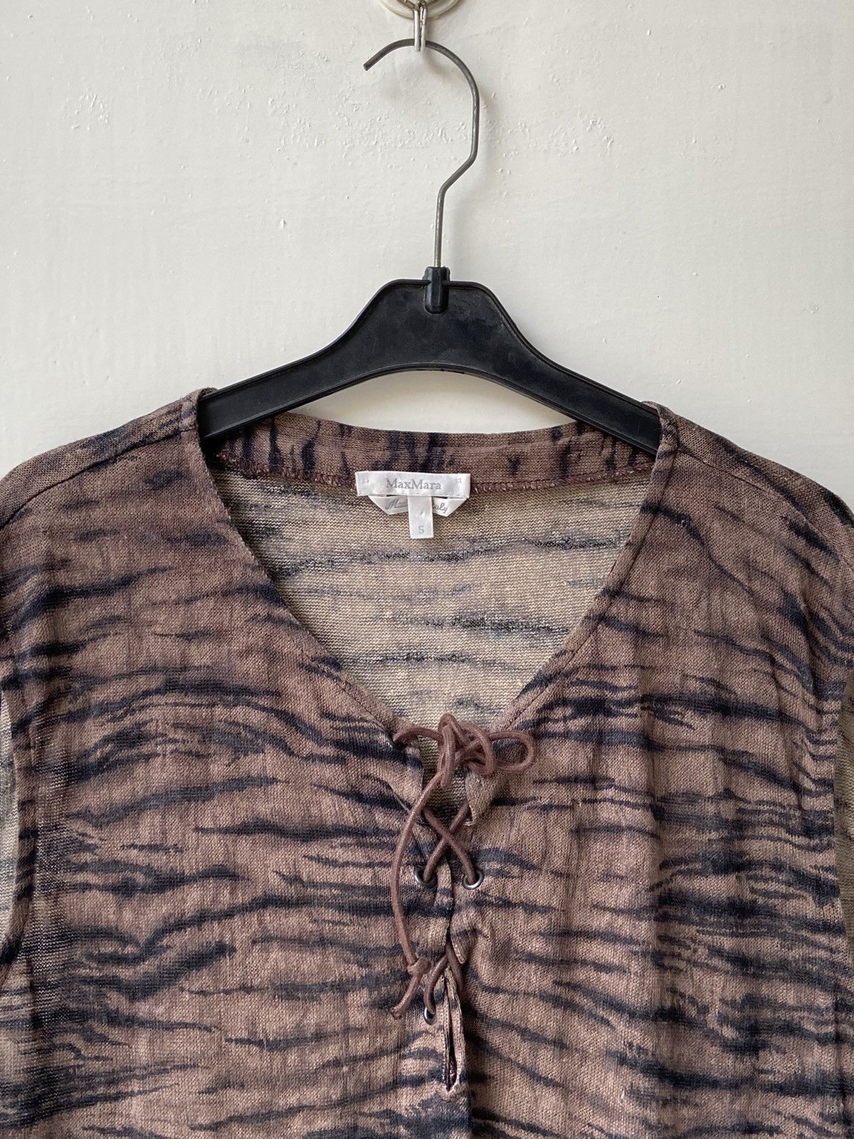 Max Mara MAX MARA Patterned Dress Size S / US 4 / IT 40 - 11 Thumbnail