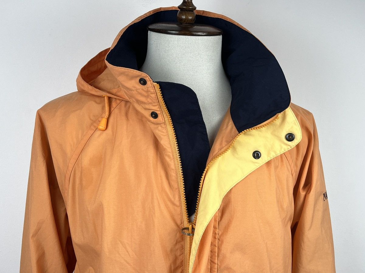 Nautica × Vintage Nautica Vintage Orange Hooded Jacket Size L Size US L / EU 52-54 / 3 - 9 Thumbnail