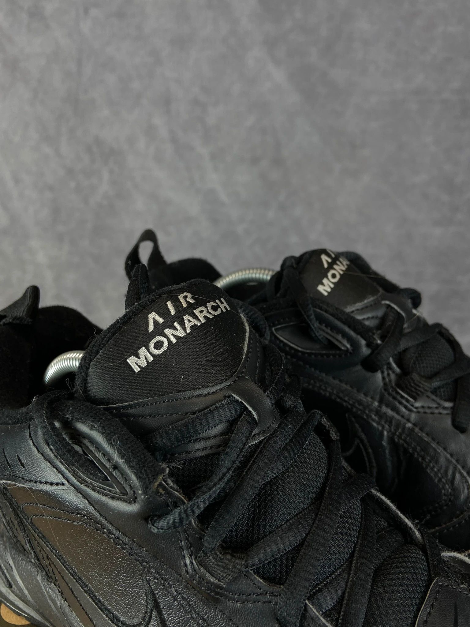 Nike Nike Air Monarch Black Sneakers 40.5 Size US 7.5 / EU 40-41 - 7 Thumbnail