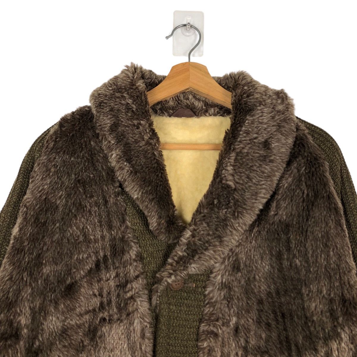Japanese Brand 🔥90’s Issey Miyake Style Mink Fur Cardigan Jacket Size M / US 6-8 / IT 42-44 - 3 Thumbnail