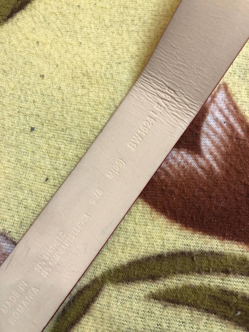 Guess Guess Genuine Leather Belt Womens Size ONE SIZE - 4 Thumbnail