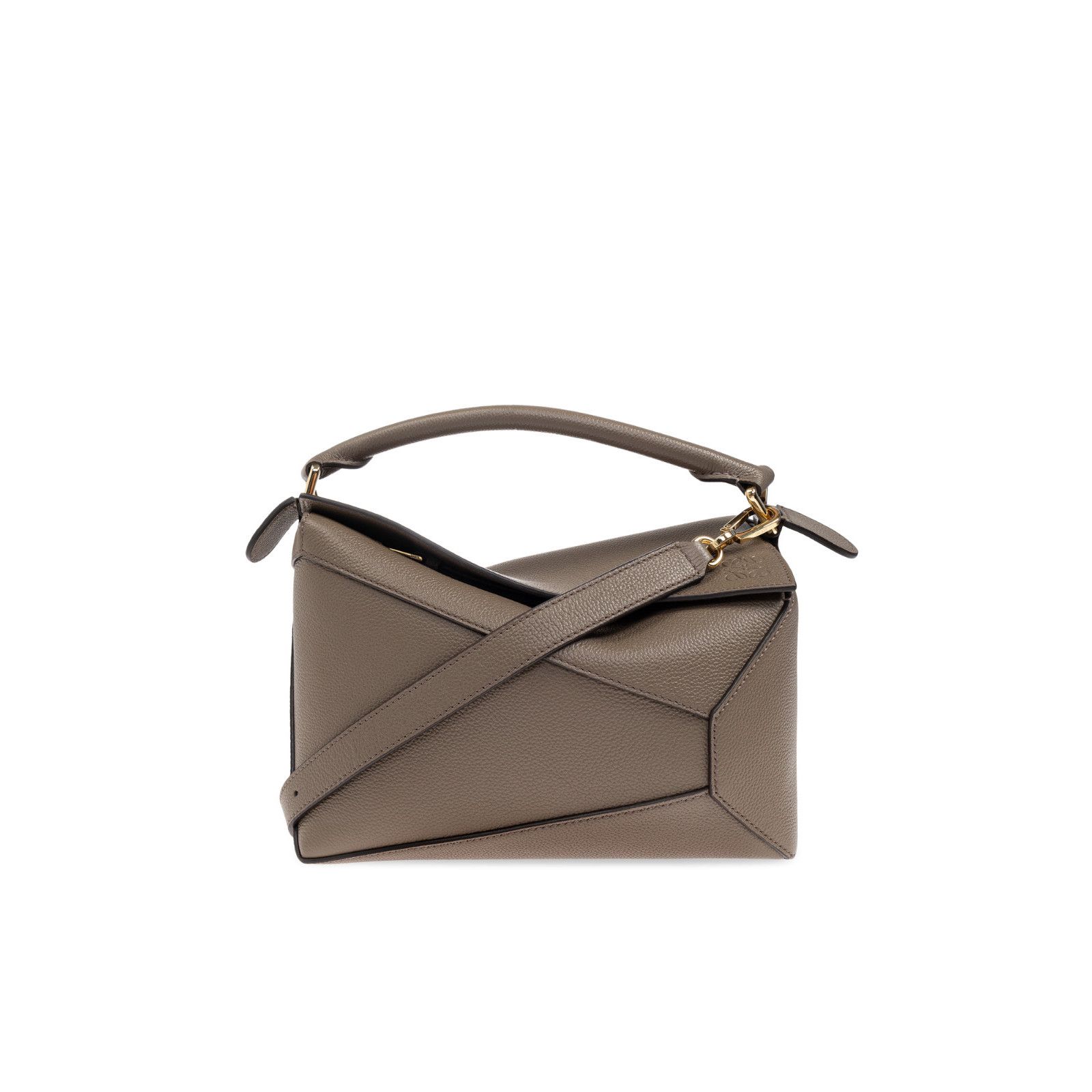 Loewe LOEWE Puzzle Small Edge Taupe Leather Handbag New & Authenti Size ONE SIZE - 1 Thumbnail
