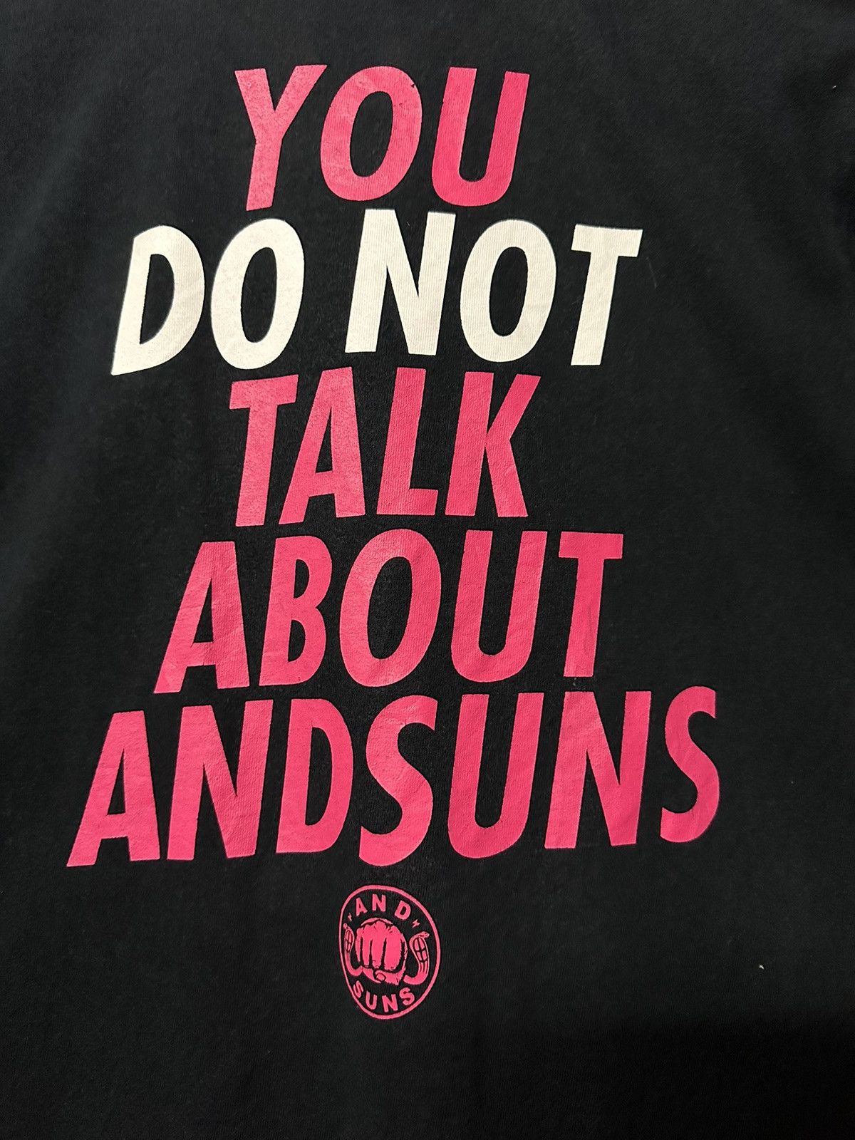 ANDSUNS × Vintage Vintage Movie Fight Club X Andsuns Faded Tee Size US M / EU 48-50 / 2 - 5 Thumbnail