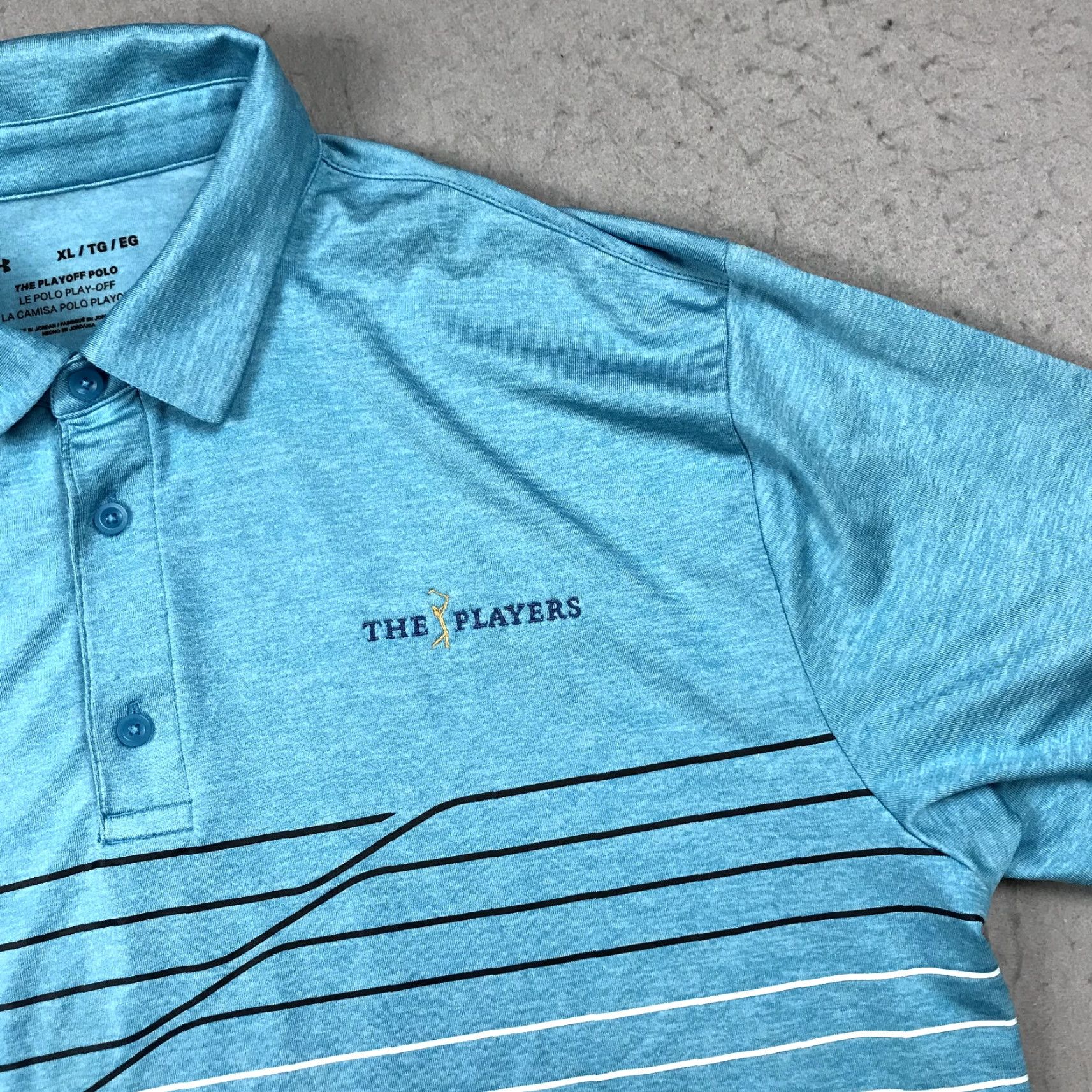 Under Armour Under armour Golf Polo Shirt Mens XL Blue Size US XL / EU 56 / 4 - 3 Thumbnail