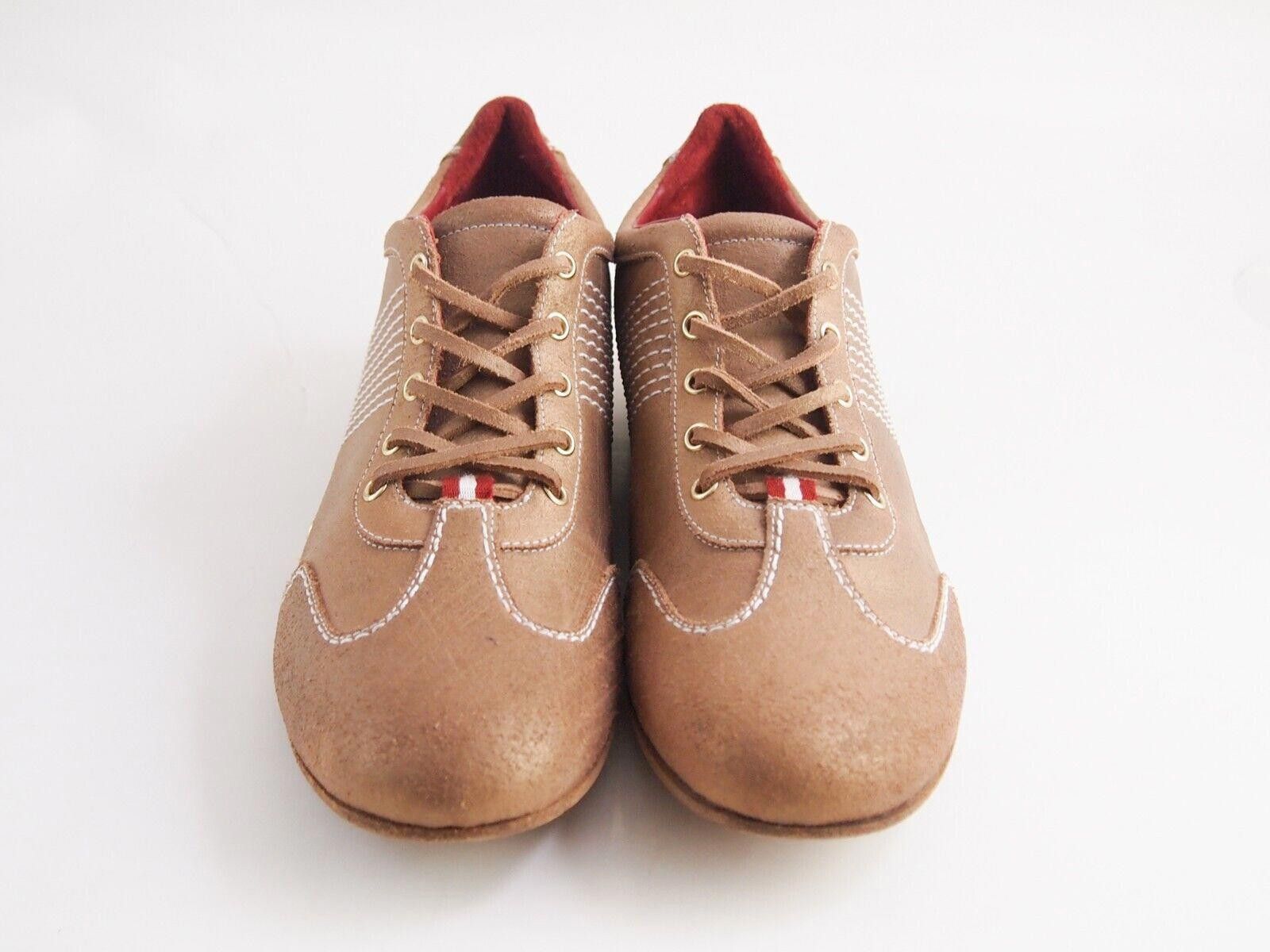Bally Bally Agnana Sneakers Brown Suede Womens EU 41 US 10.5 M Size US 10.5 / IT 40.5 - 3 Thumbnail