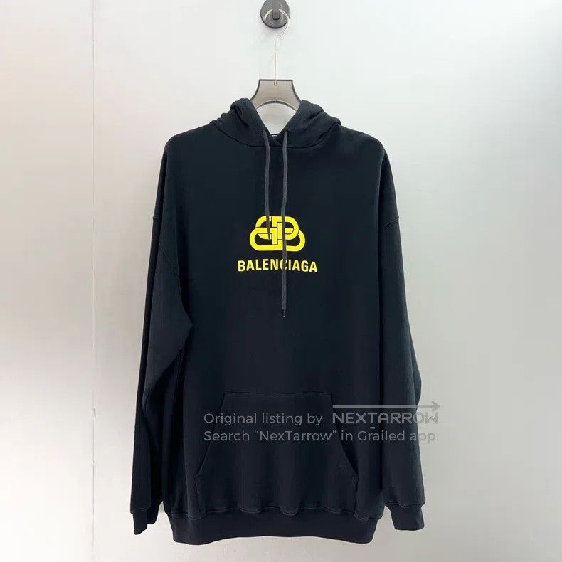 Balenciaga Balenciaga Double B-lock classic printed hoodie hooded pul Size US XS / EU 42 / 0 - 1 Thumbnail