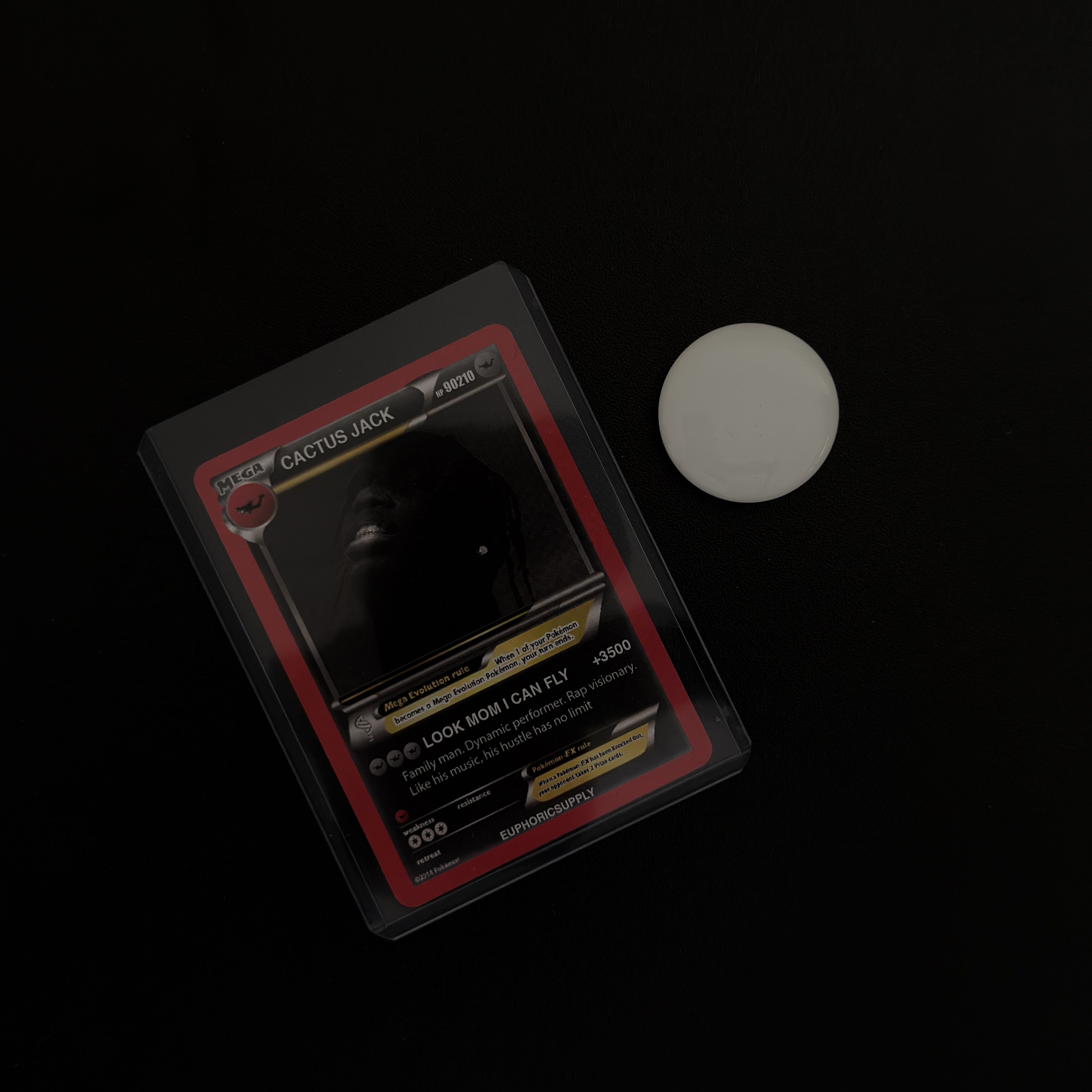 Other EuphoricSupply Travis Scott Pokemon Card Collectible Size ONE SIZE - 1 Thumbnail