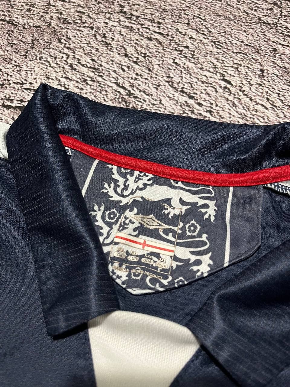 Vintage Umbro Men`s England Navy Blue National Team Jersey Size XXL Size US XXL / EU 58 / 5 - 5 Thumbnail