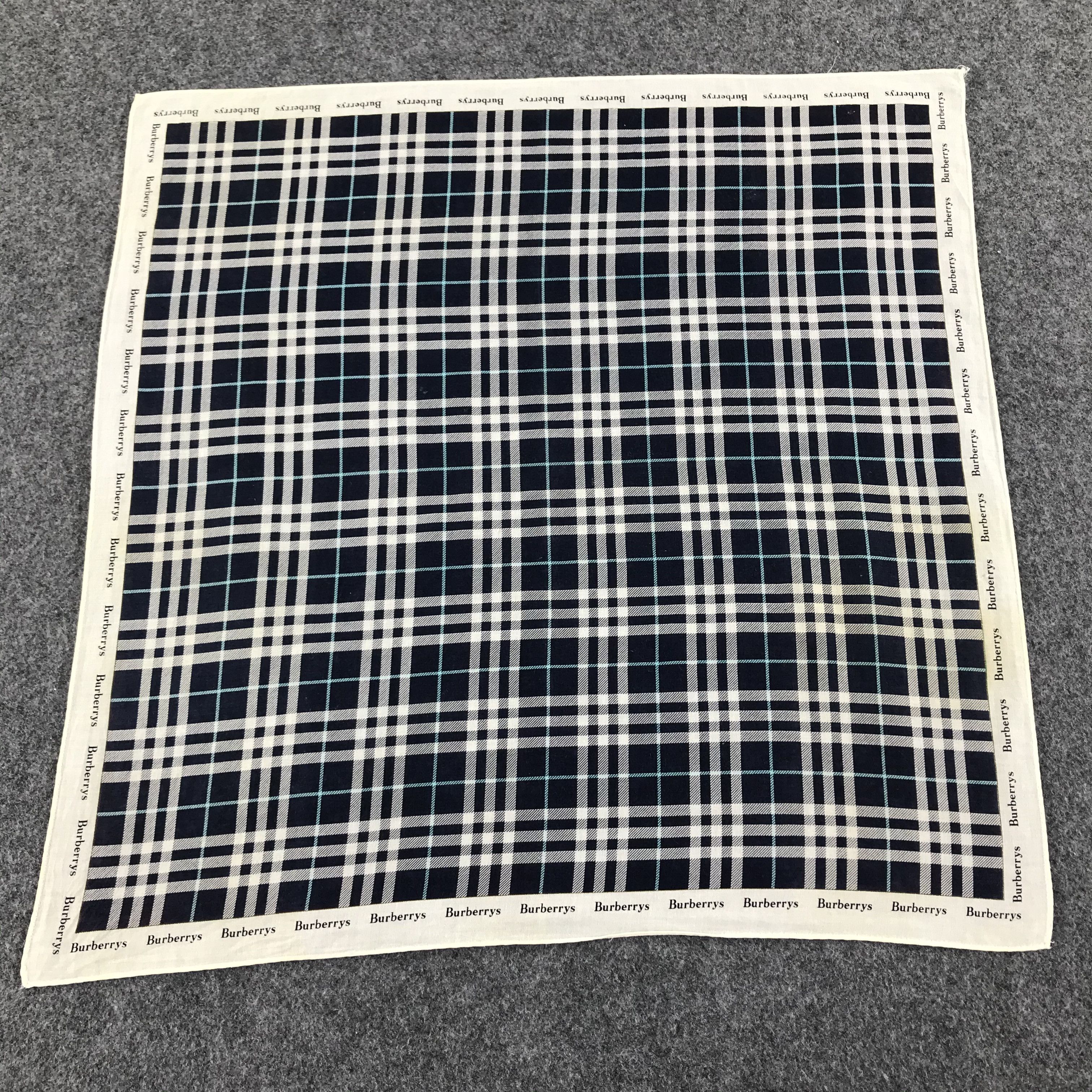 Burberry Burberrys Handkerchief Neckerchief Bandana H266 Size ONE SIZE - 4 Thumbnail