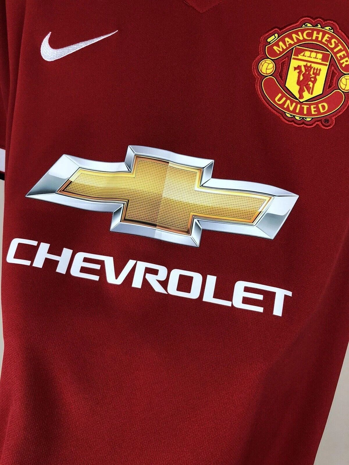 Nike MANCHESTER UNITED 2014 2015 HOME JERSEY SOCCER JANUZAJ Size US M / EU 48-50 / 2 - 4 Thumbnail
