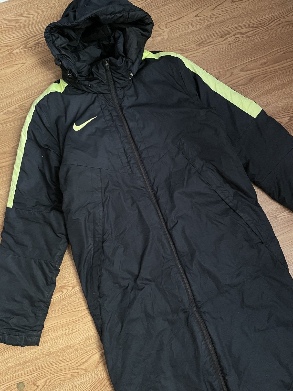 Nike × Vintage Vintage Nike Football Parka Winter Size US M / EU 48-50 / 2 - 3 Thumbnail
