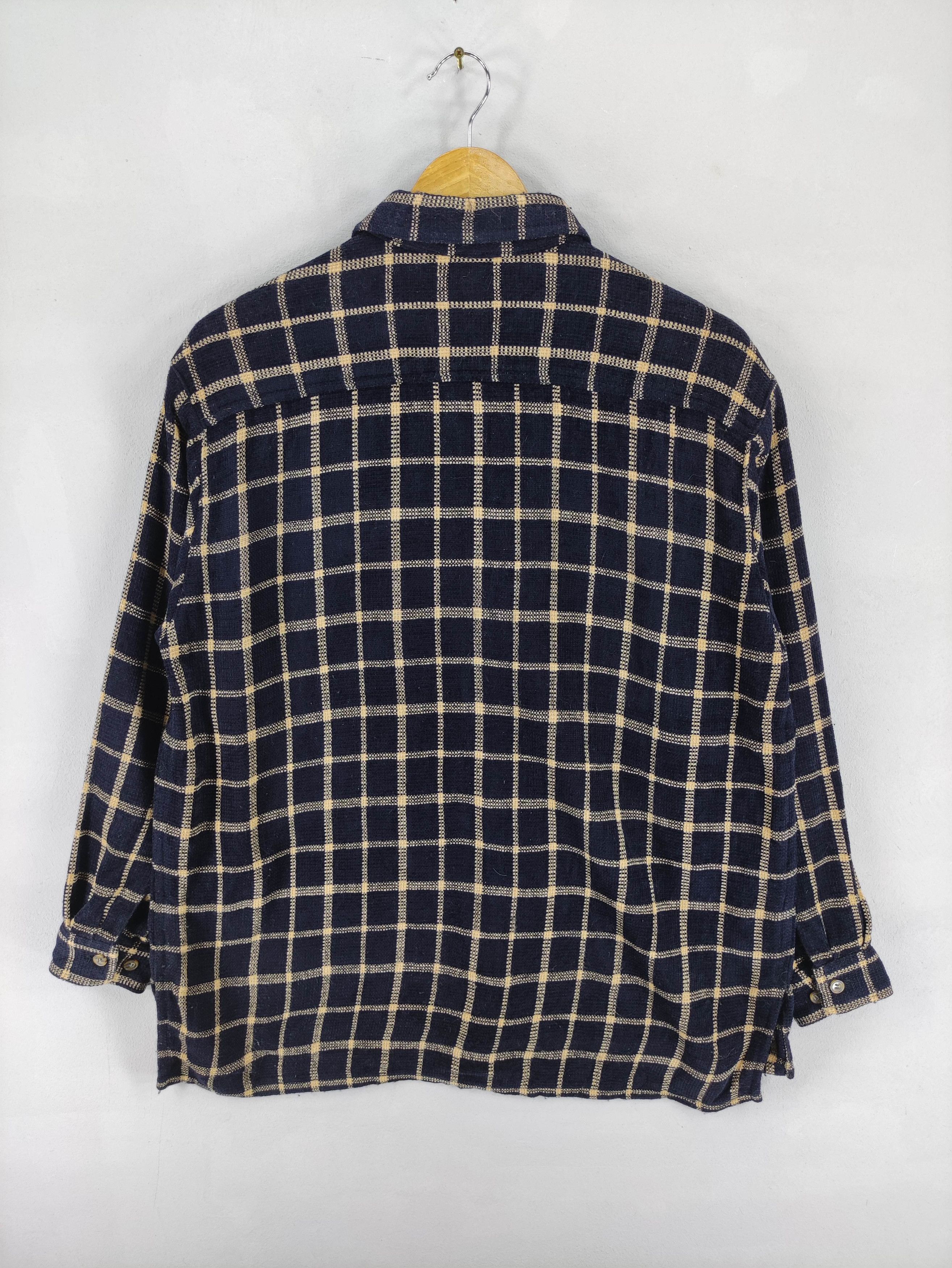 Japanese Brand Vintage Flourish Field Chekered Jacket Zipper Size US L / EU 52-54 / 3 - 8 Thumbnail