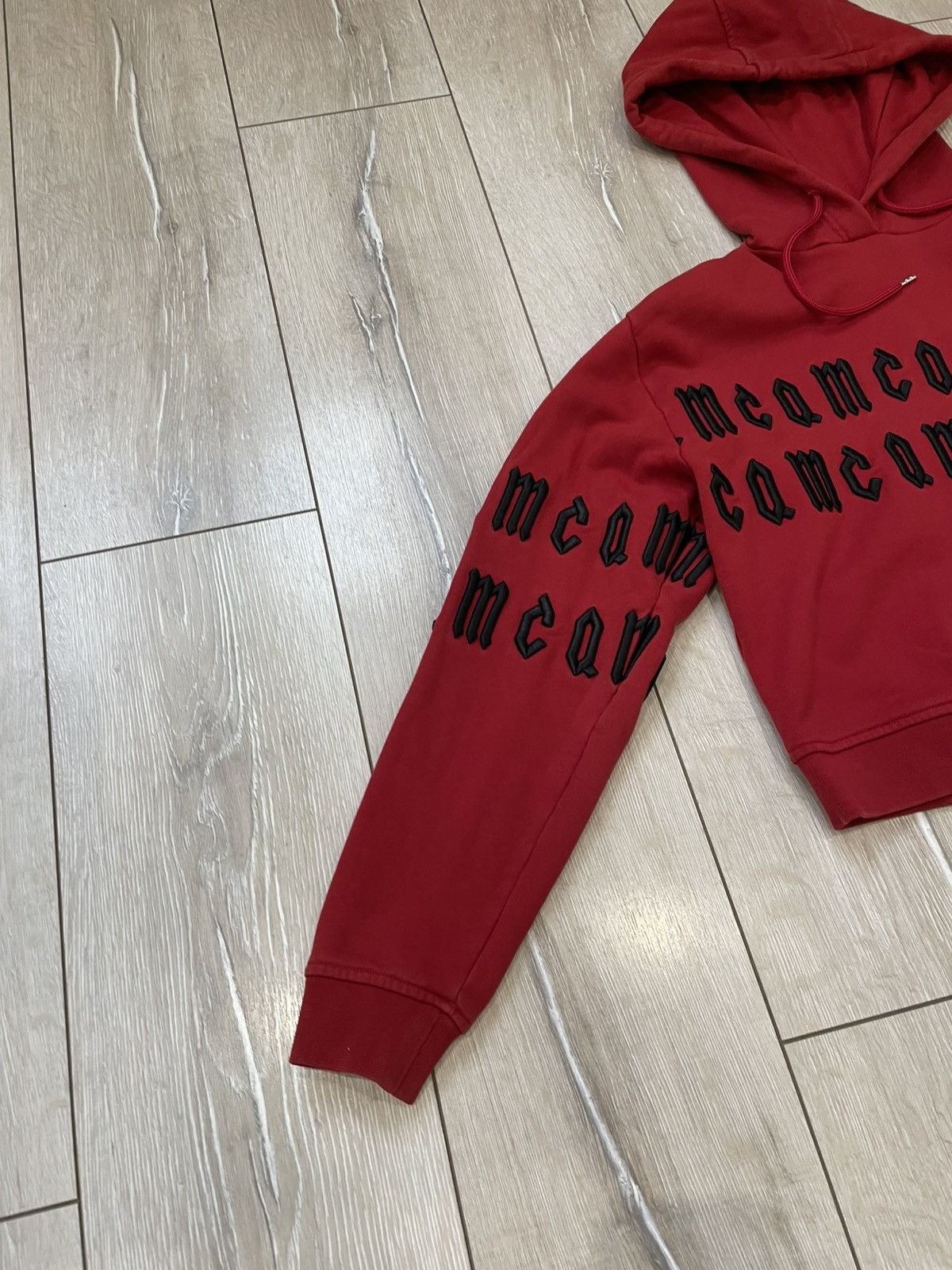 Alexander McQueen Alexander McQueen Graffiti print Cripped Hoodies Size S Size S / US 4 / IT 40 - 2 Thumbnail