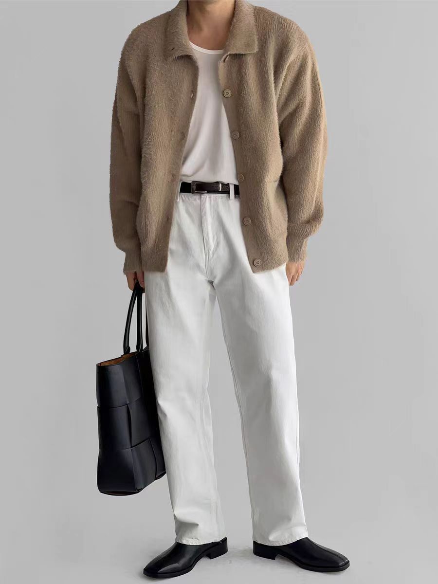 Japanese Brand Vintage Khaki XL Button Casual Knit Cardigan Sweater Jacket Size US M / EU 48-50 / 2 - 7 Thumbnail