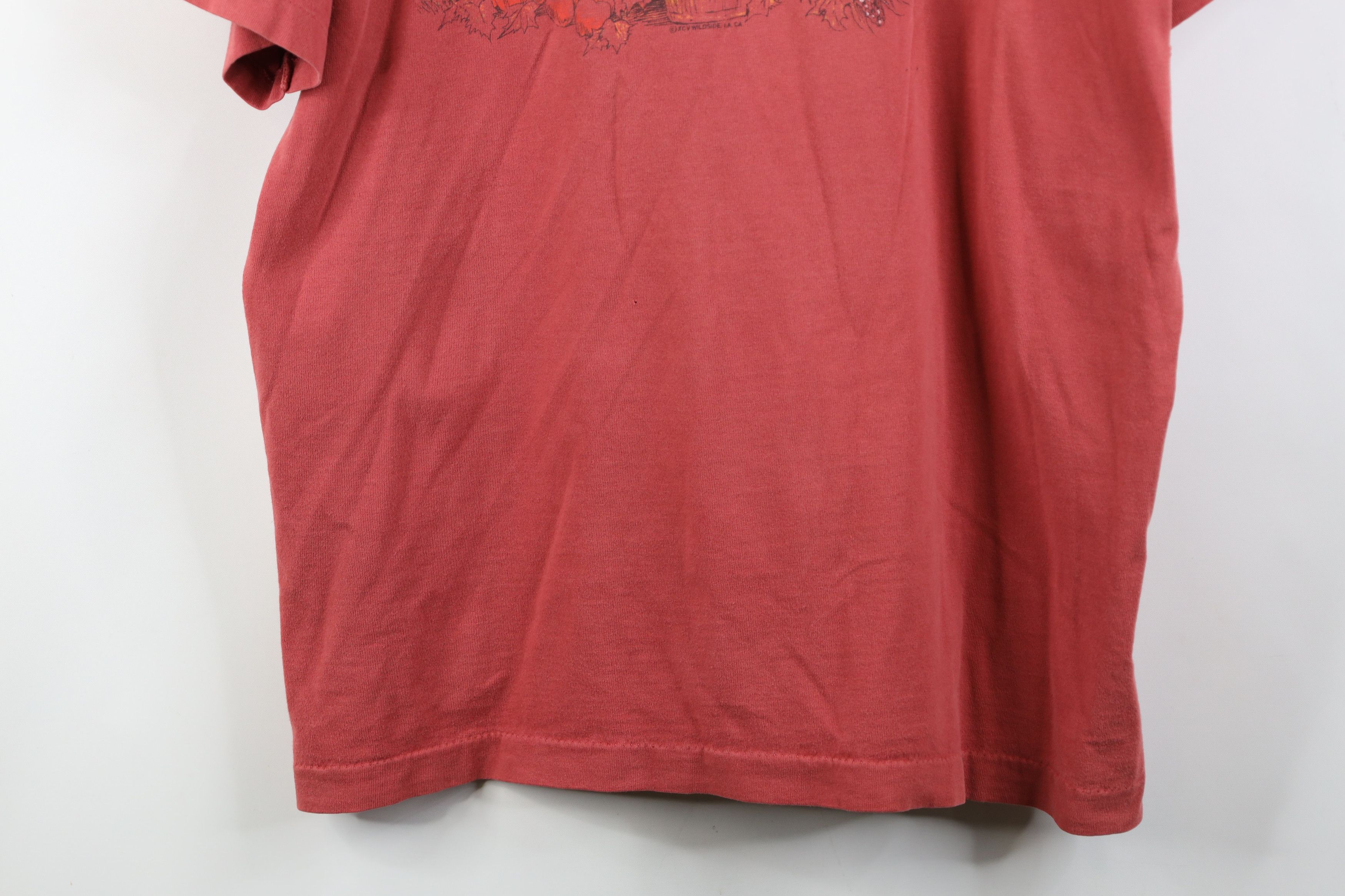 Vintage Vintage 90s Streetwear Farmhouse Fall Pumpkin T-Shirt Size US XL / EU 56 / 4 - 3 Thumbnail