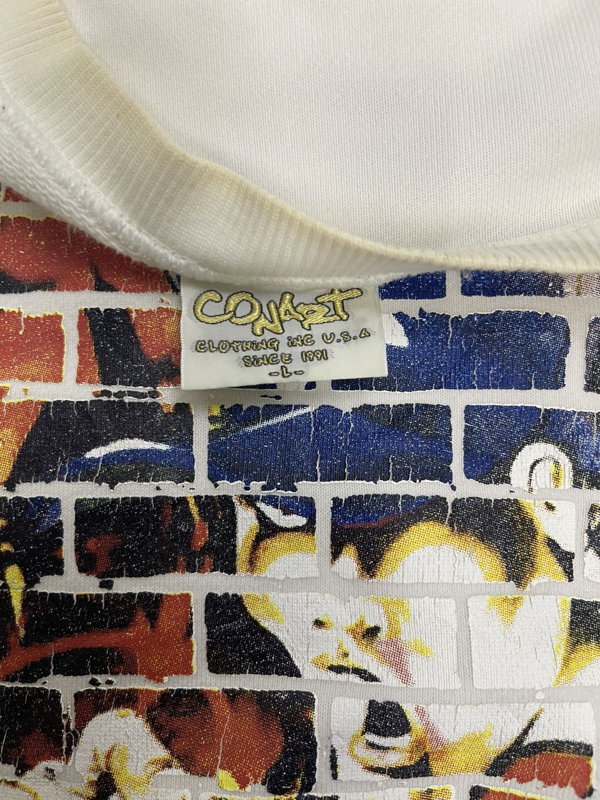 Vintage Vintage 90's Conart Chip and Pepper Sweatshirt Size US L / EU 52-54 / 3 - 17 Thumbnail