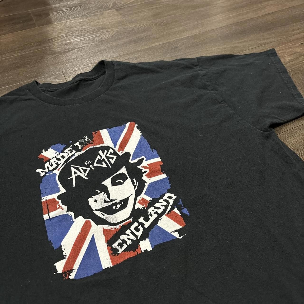 Designer Vintage the adicts made in England t shirt 00s XL Size US XL / EU 56 / 4 - 1 Thumbnail