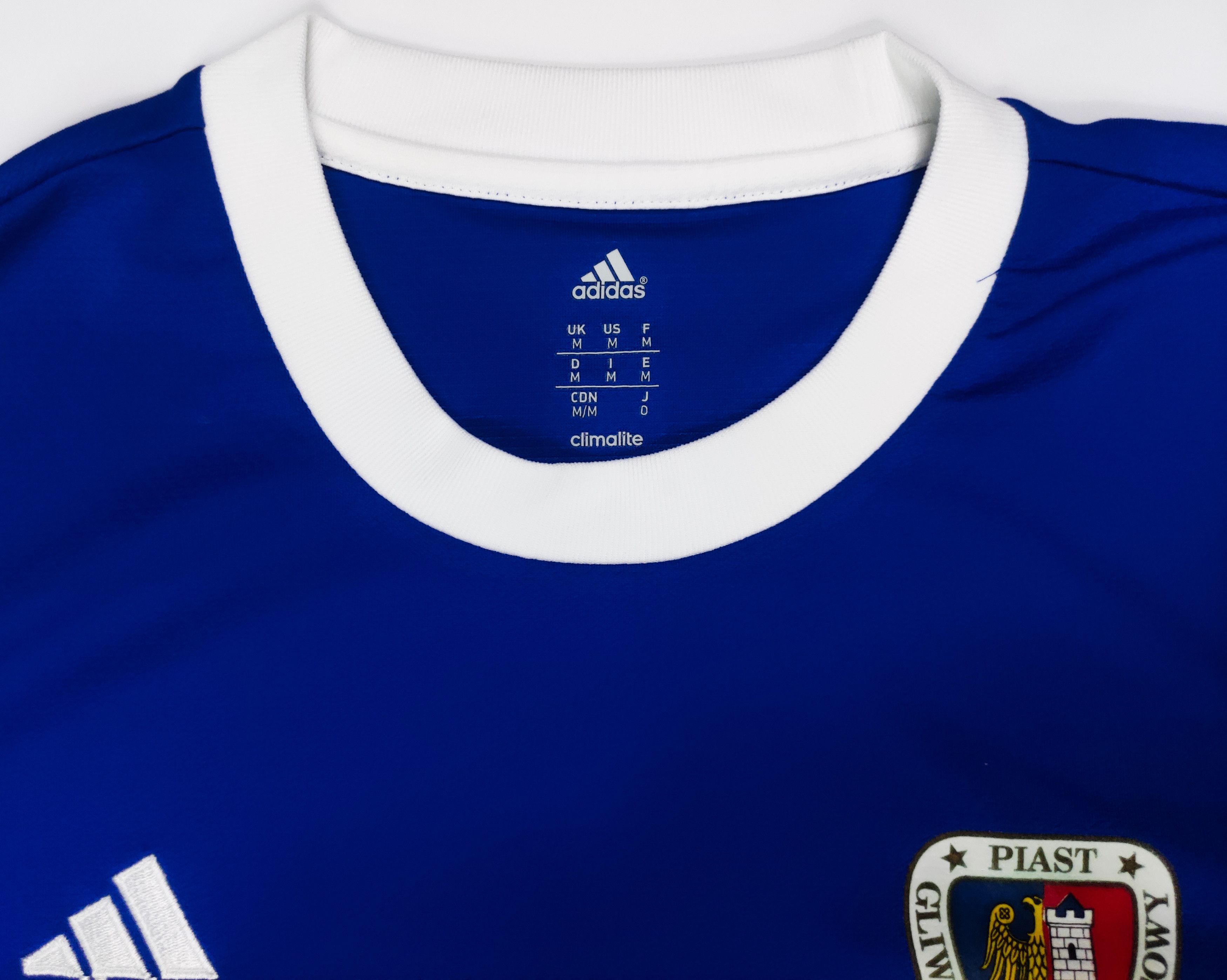 Adidas Piast Gliwice 2012 2016 Adidas Away Shirt Kit Jersey Poland Size US M / EU 48-50 / 2 - 6 Thumbnail