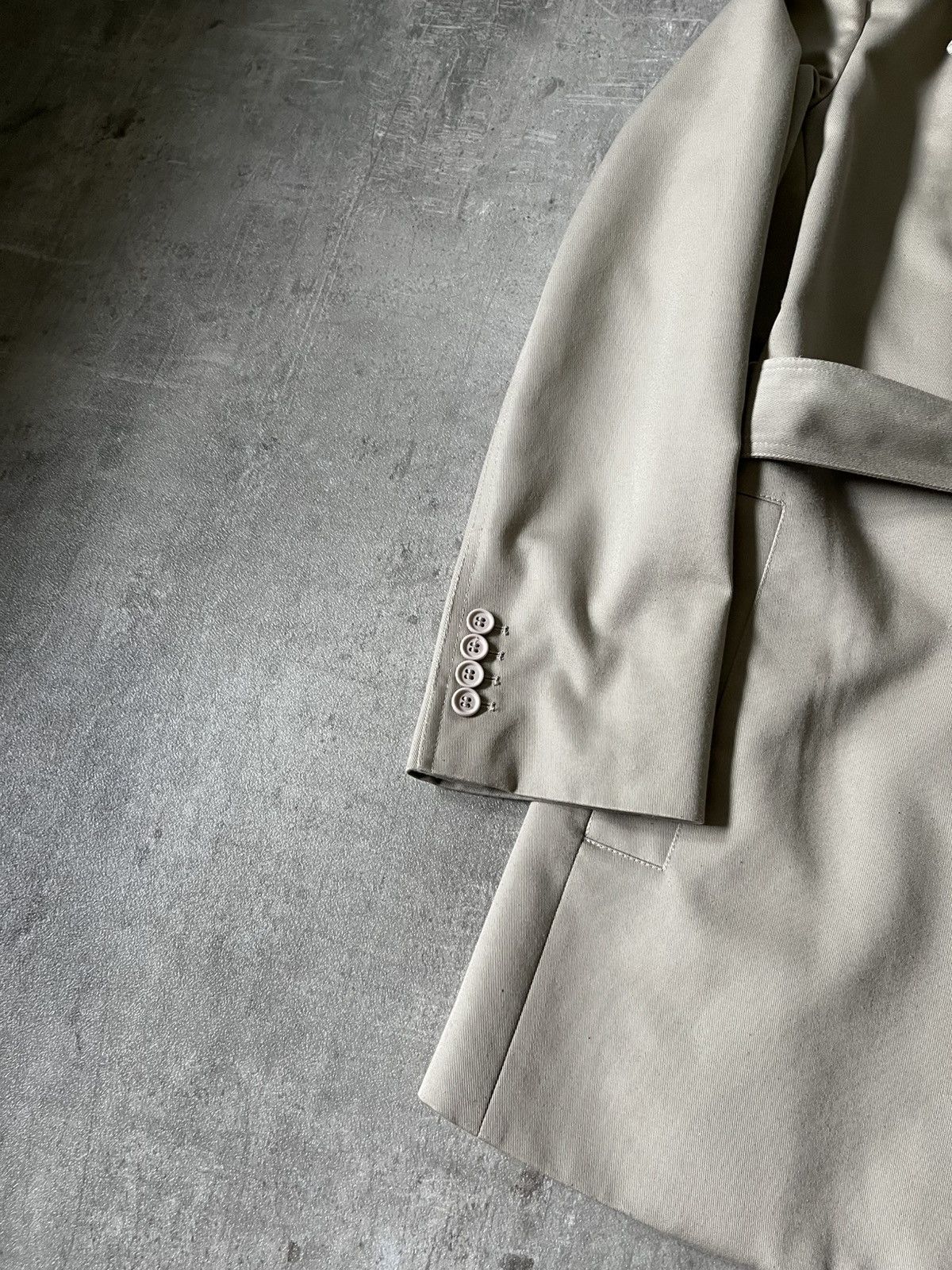 Dior Dior Homme S/S 08 coat beige belted rare Size US M / EU 48-50 / 2 - 3 Thumbnail