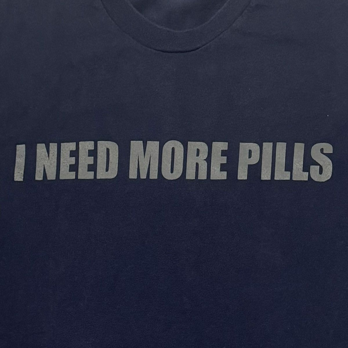 Vintage Y2K VINTAGE I NEED MORE PILLS HOUSE TEE! Size US M / EU 48-50 / 2 - 1 Thumbnail
